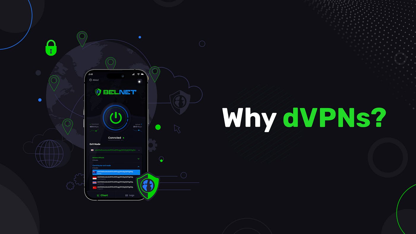 Decentralized VPNs